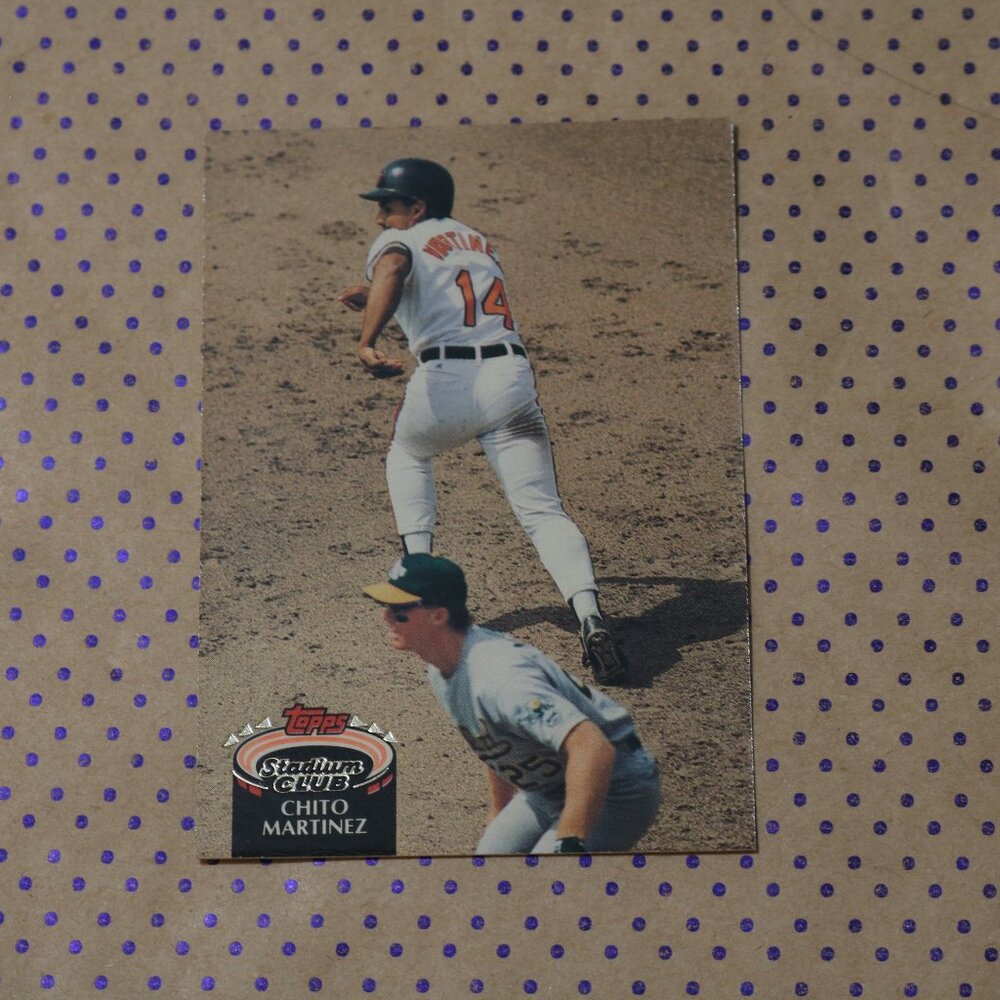 Chito Martinez #438 Baseball Card